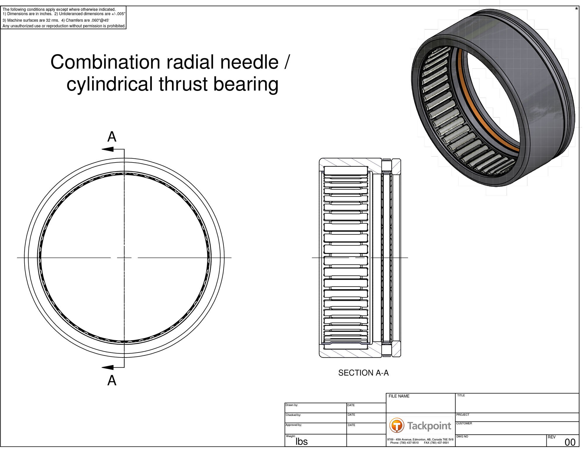 Combination Bearing Gallery — Tackpoint