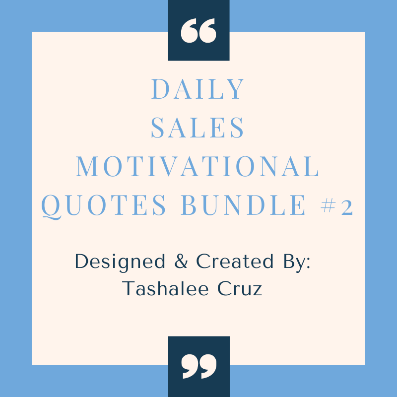 Sales Motivational Quotes Ready To Post Social Media Graphics Bundle 2 Velia S