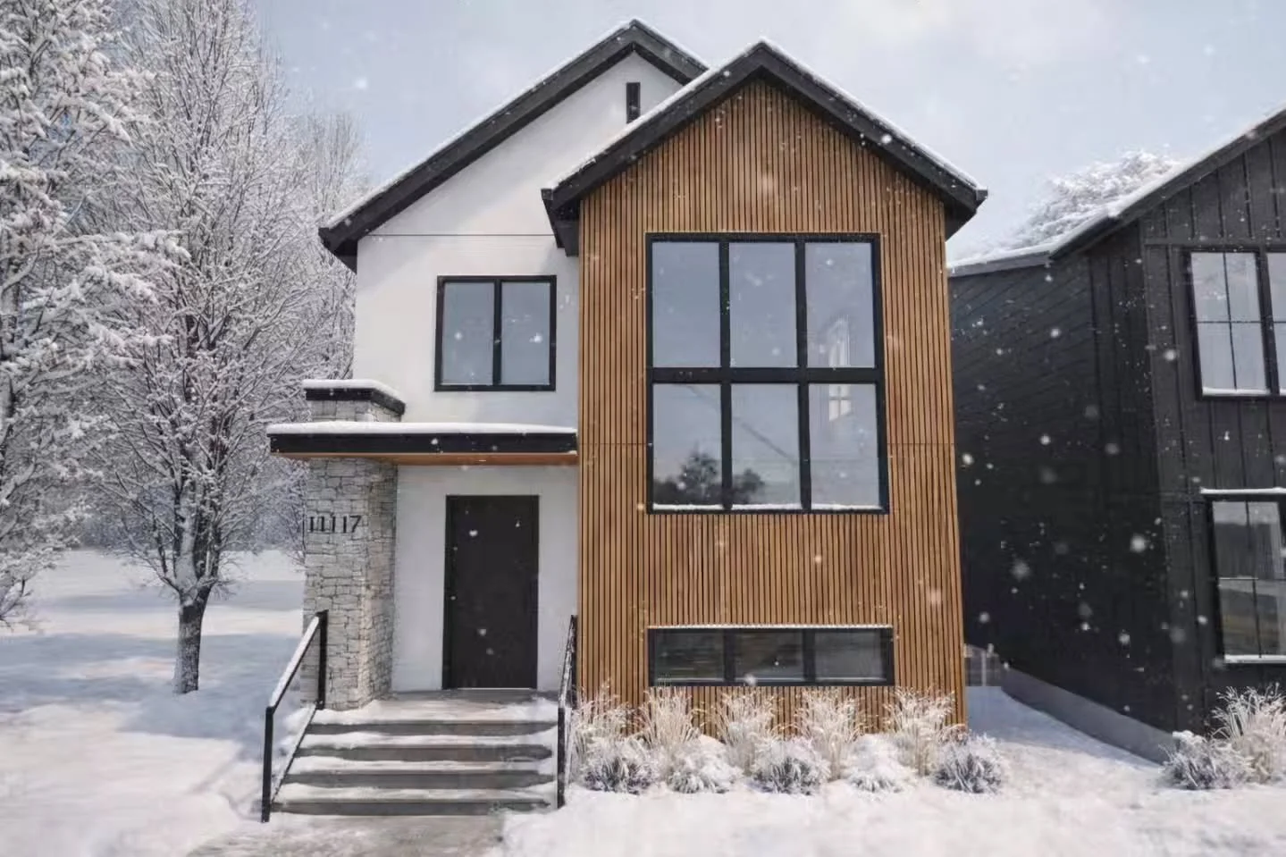 Highlands 25 is coming to the remarkable streets of the Highlands neighborhood, in Edmonton. A sophisticated house that packs a bundle of luxuries. Another tremendous collaboration with a defined, extraordinary vision. 
.
Drawings: @mattandash.inc 
R