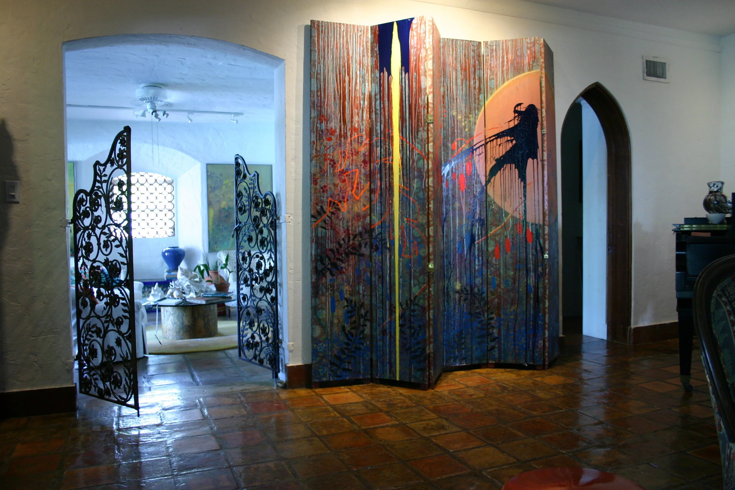 The Emperor's Screen (installation view)