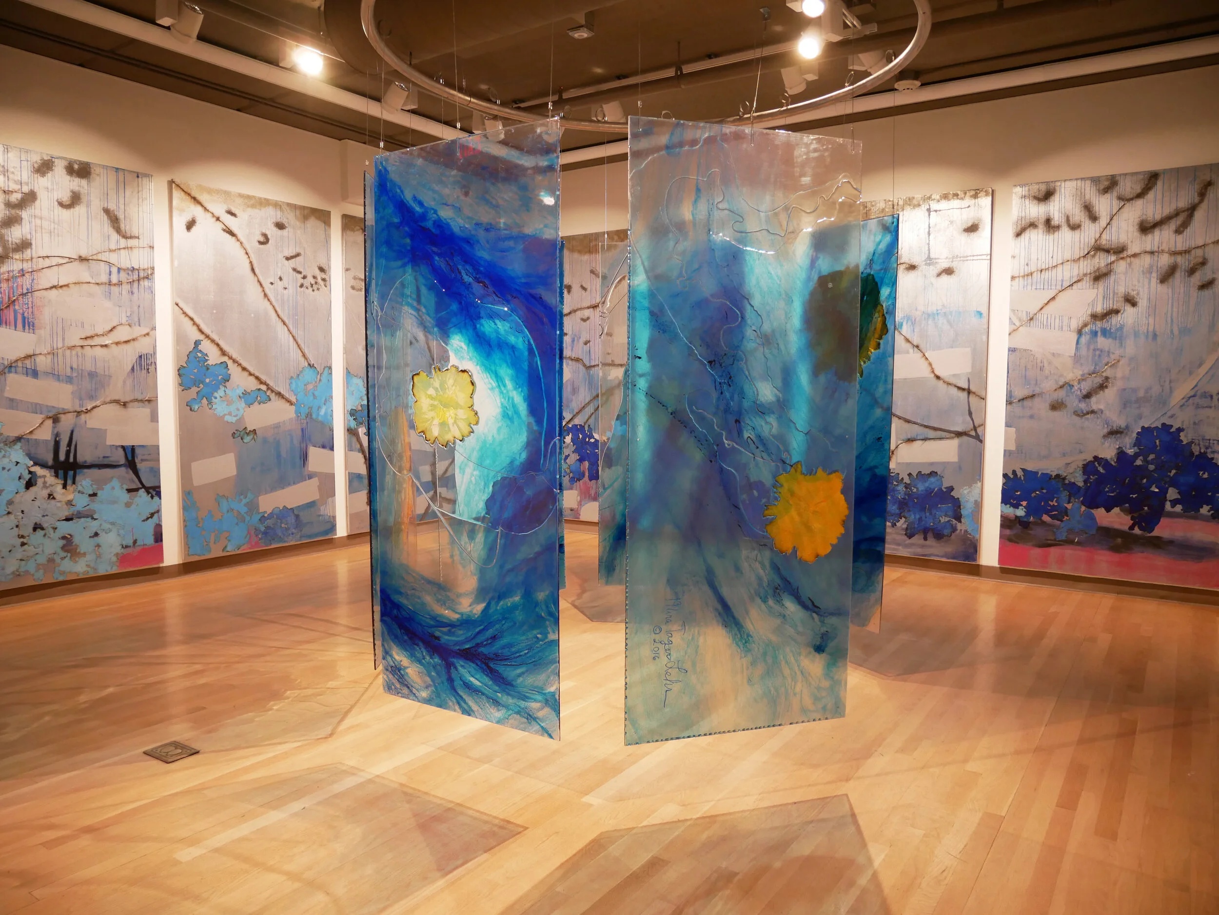 Below the Surface and Siren Song in The Mennello Museum of American Art