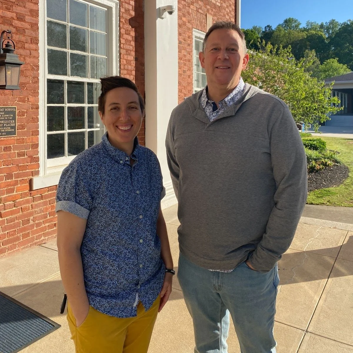 Our College Counselors: Ann and Mr. Z