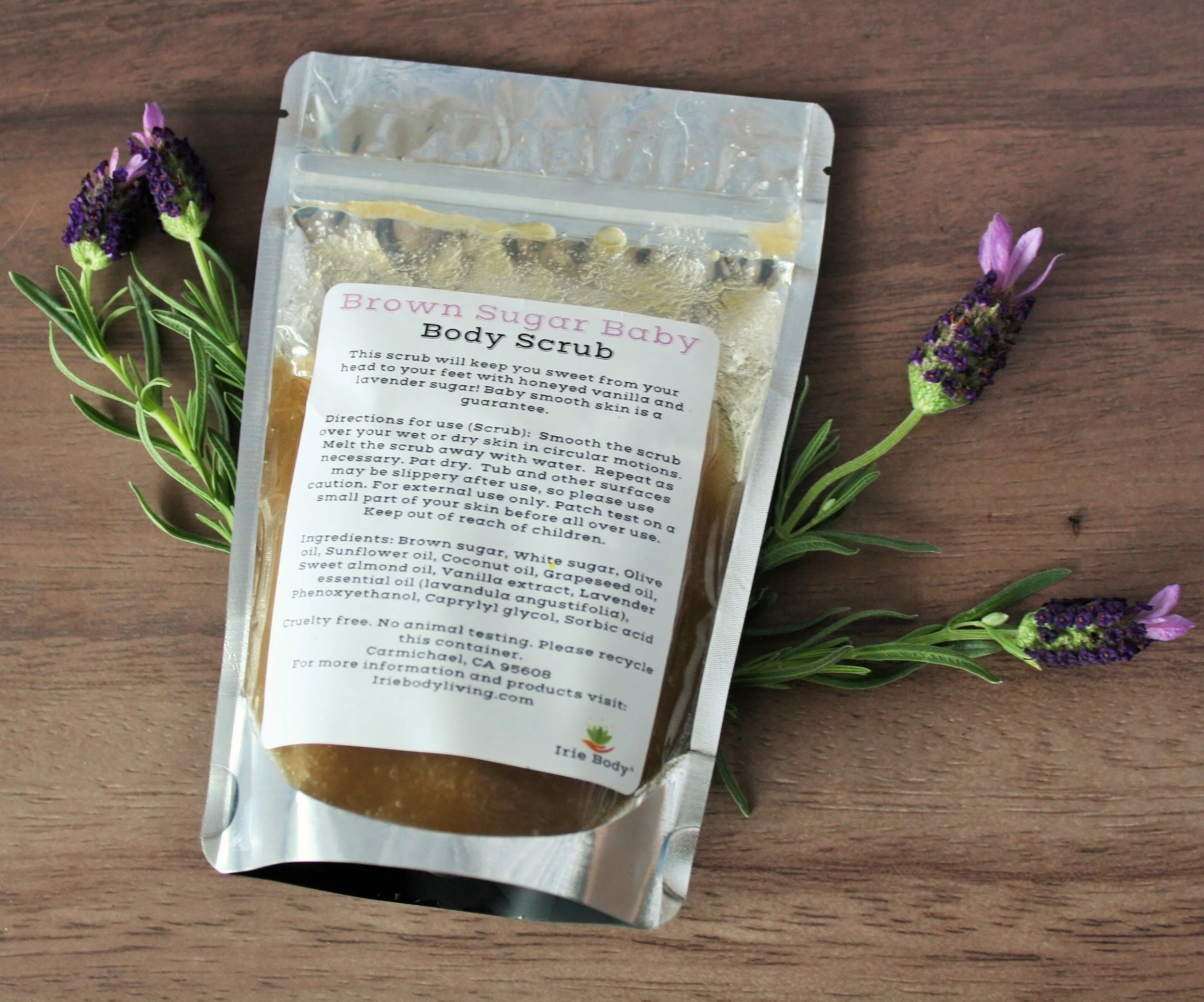 Irie Body Body Scrub Brown Sugar Baby