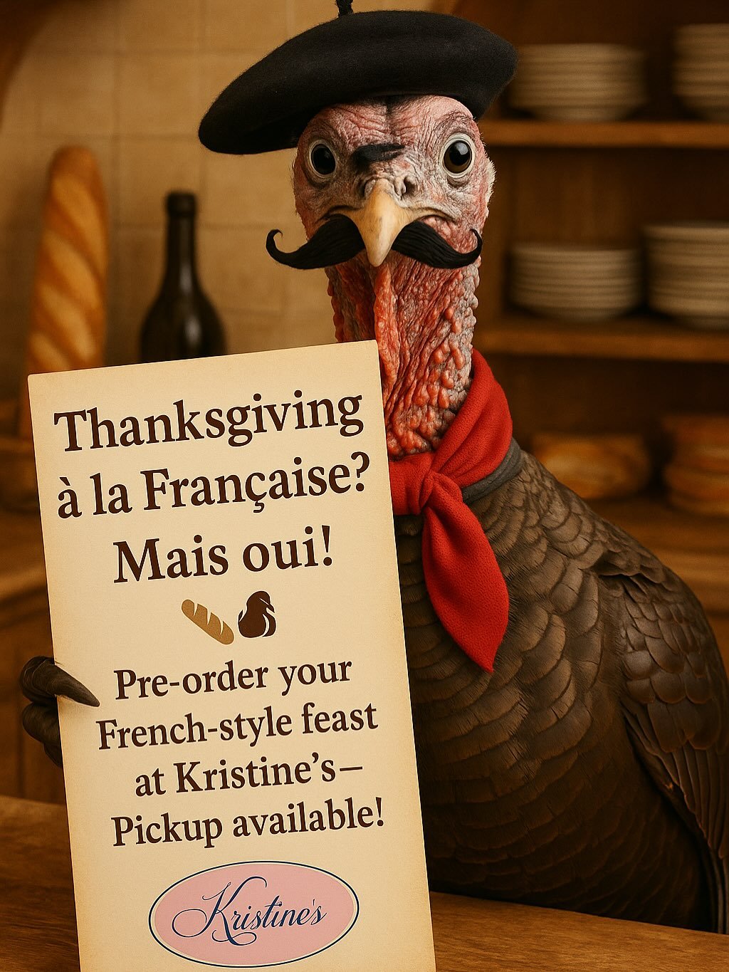 Let us do the cooking! Pre-order your French style Thanksgiving feast today! 

#kristinesprinceton #french #thanksgiving #feast #turkeyday