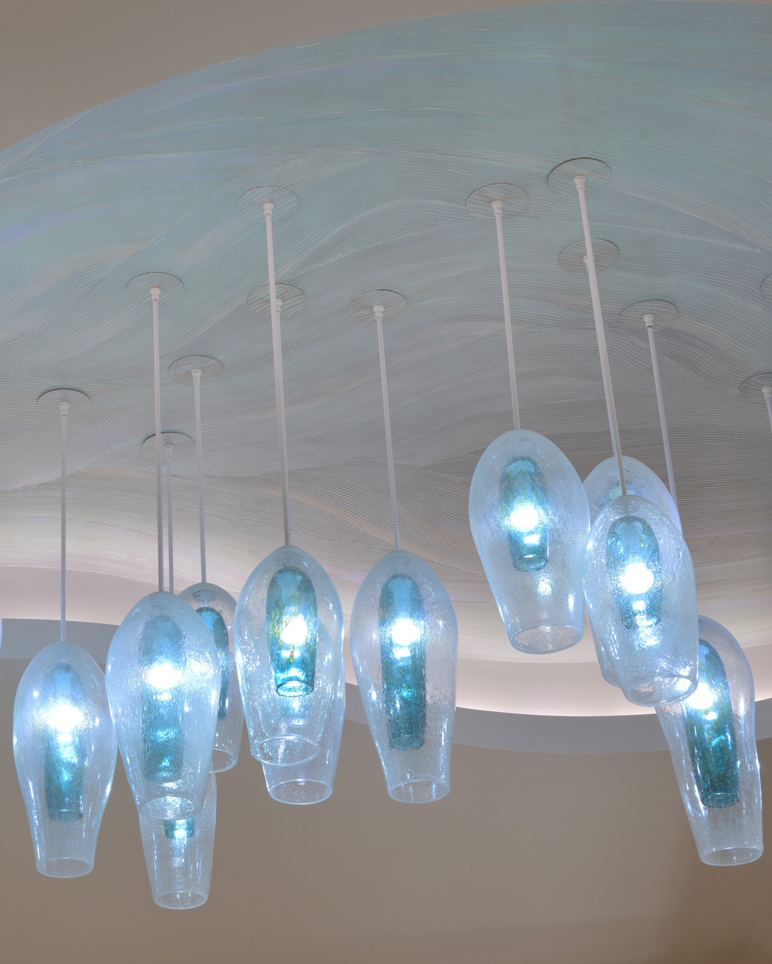 Wimberley Glassworks Briarpark Houston Blown Glass Lighting Installation close up for web.jpg