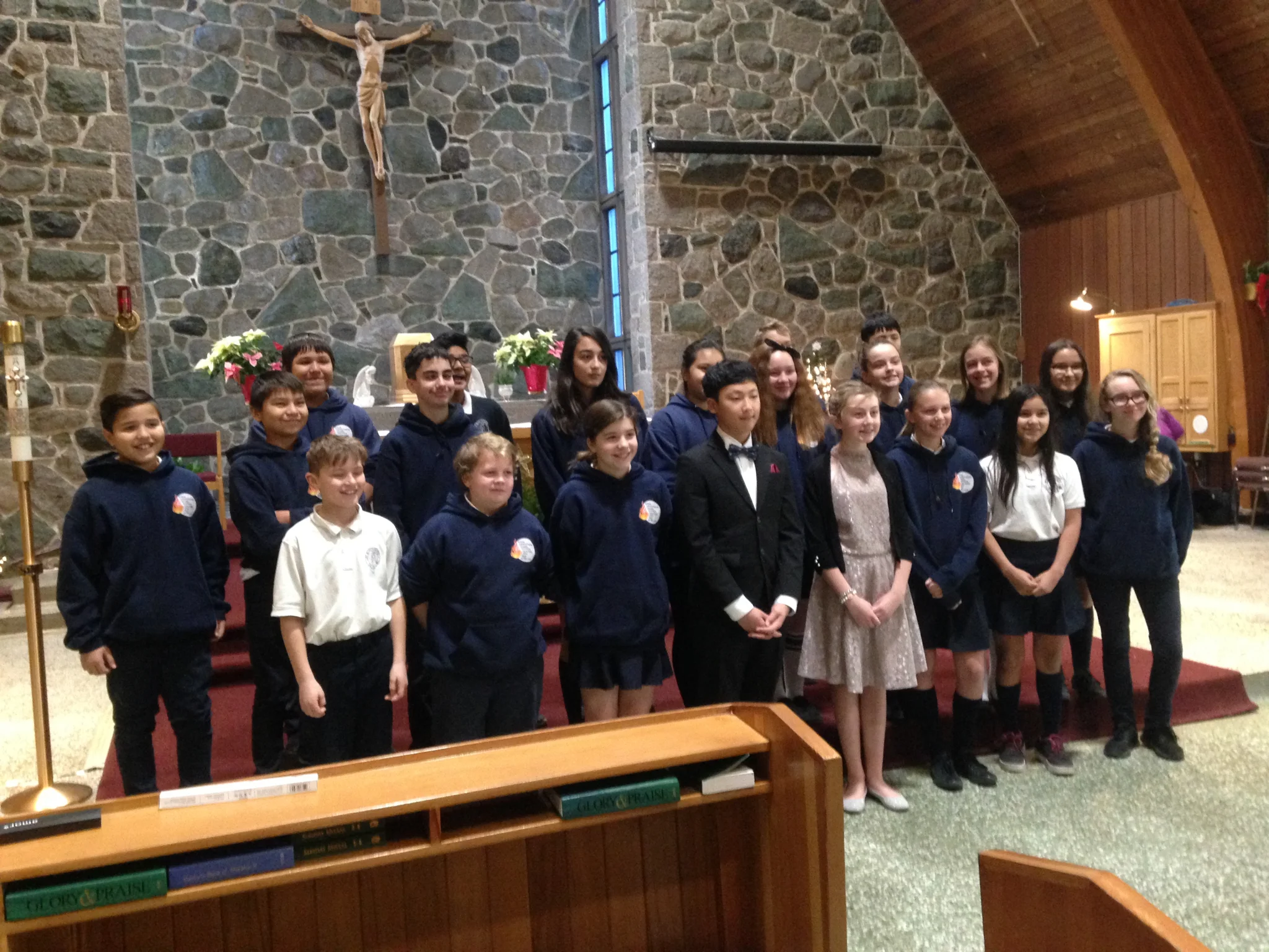 Darren and Abrielle’s baptism.