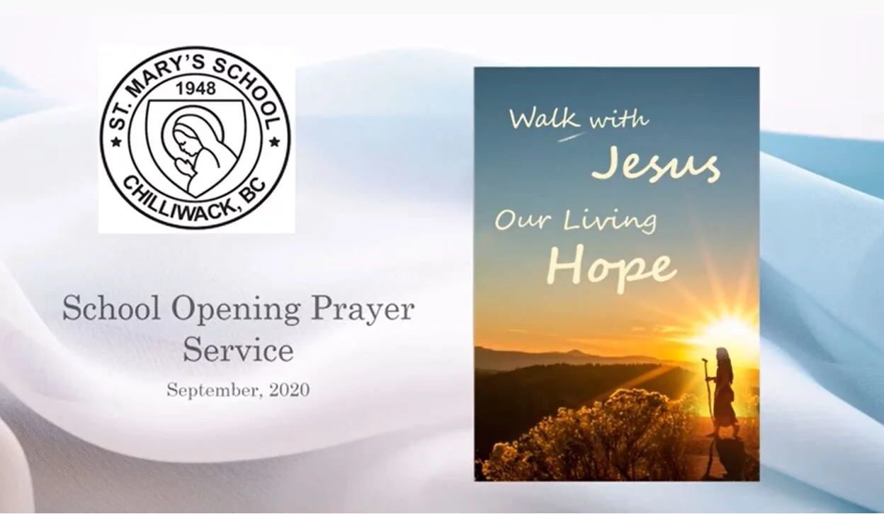 Opening Prayer Service - September 2020