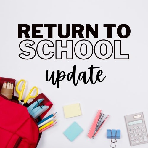 January 2022 Return to School Update