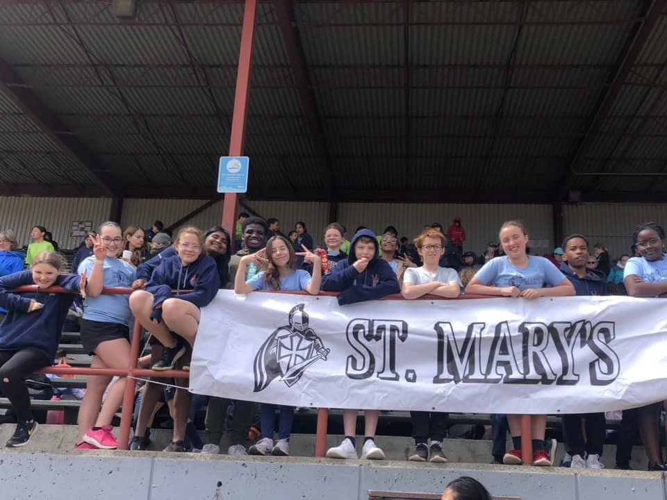 On Monday, St Mary&rsquo;s students had a great time at the track meet hosted by SJB. There were so many examples of perseverance and effort. Some highlights were AK running his races and shining from ear to ear as everyone cheered him on. Emma P. Ru