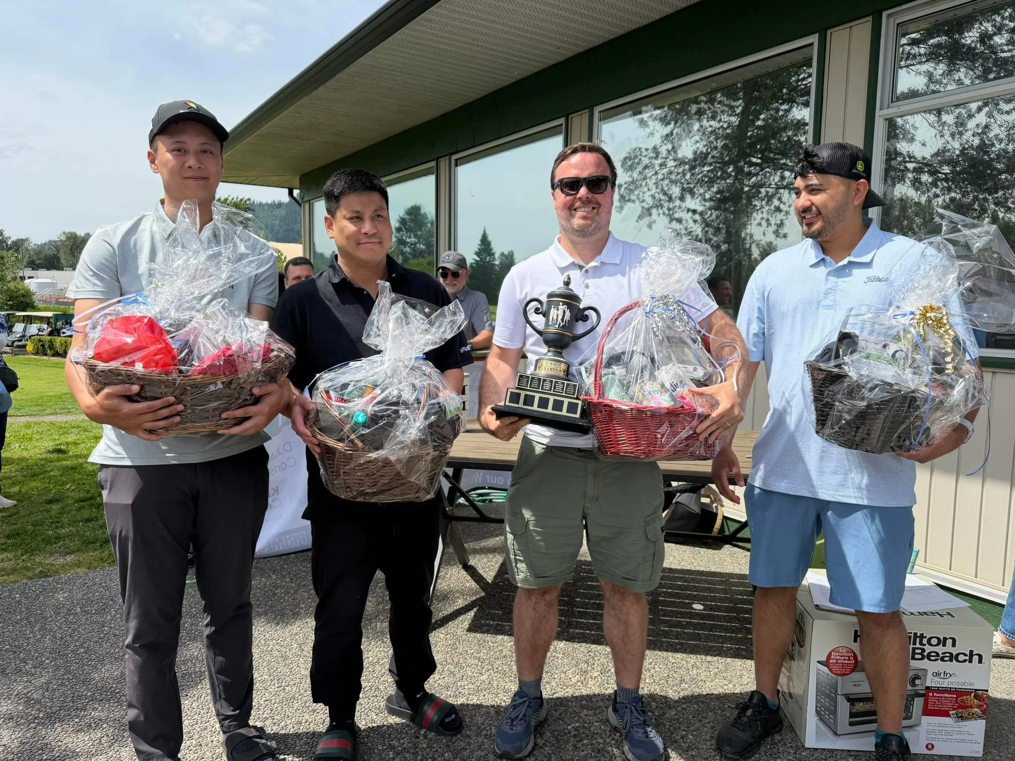 Congratulations to the team &ldquo;Stroke of Luck&rdquo; (Sean, Curtis, Alex and Brandon) for winning the 6th Annual St. Mary's Fundraising Golf Tournament, presented by Total Automotive Ltd!

In addition to winning lovely prize baskets, the team has