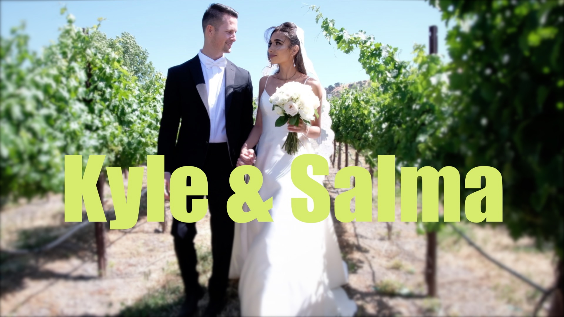  The teaser for the wedding film of Kyle and Salma. 