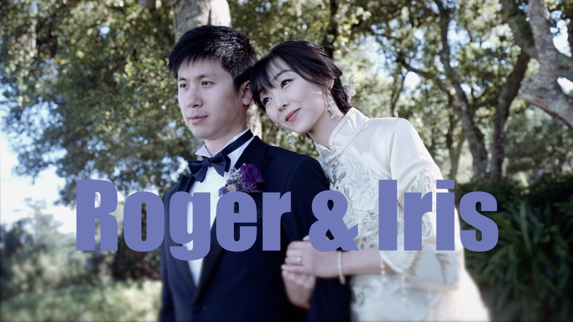  A wedding filmed at the  Thomas Fogarty Winery . 