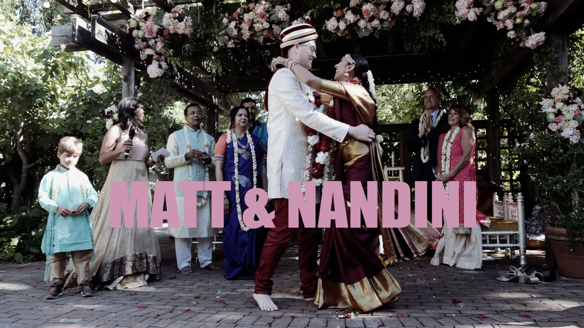  Matt and Nandini - a wedding at the  Los Altos History Museum . 