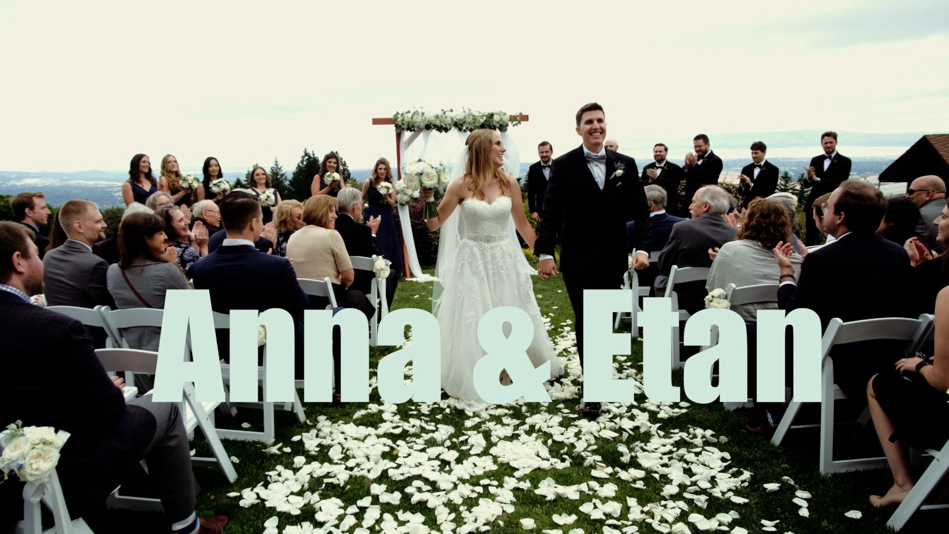  Anna &amp; Etan - a wedding at the  Thomas Fogarty Winery . 