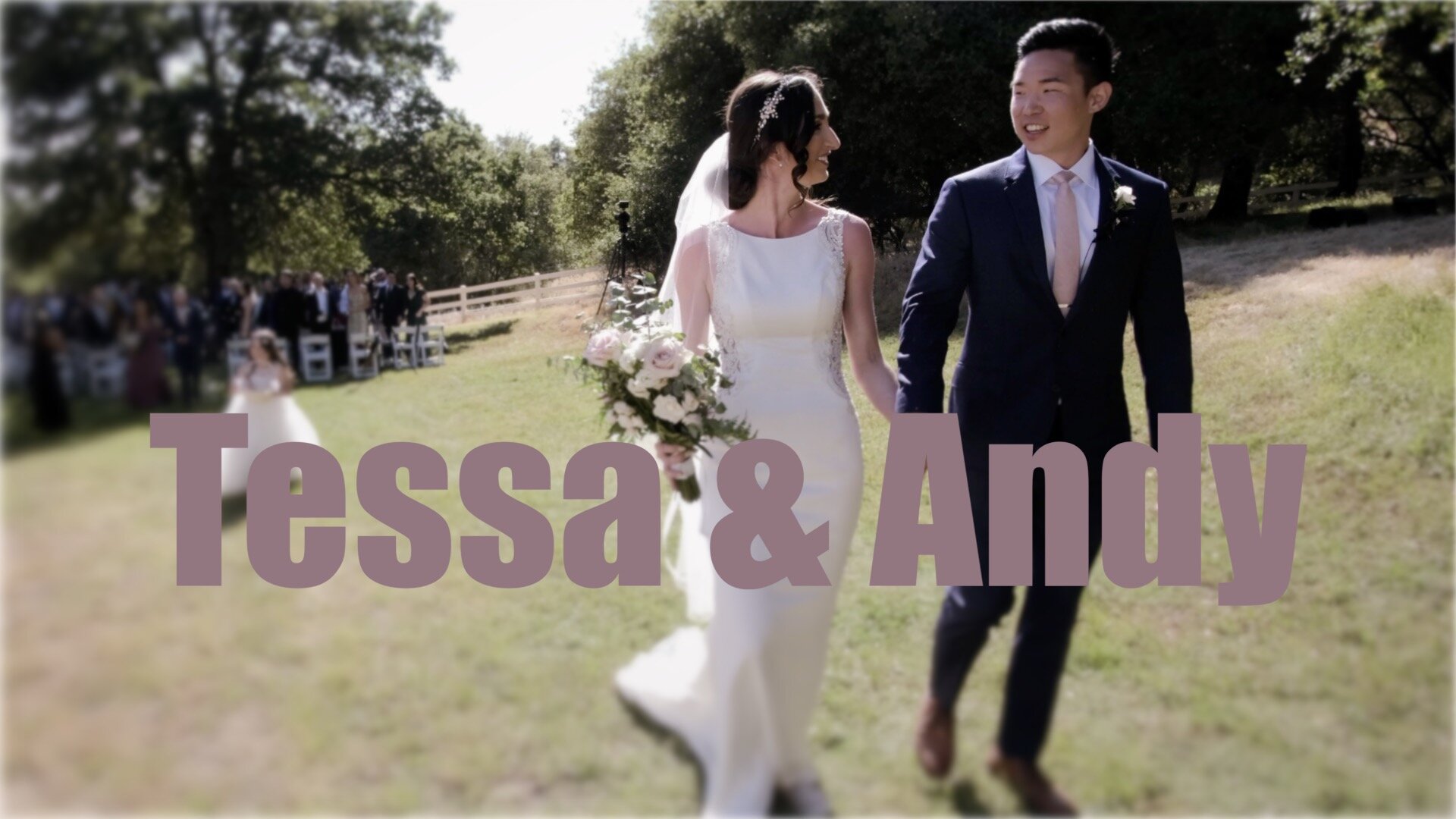  The wedding film of Tessa and Andy filmed at the childhood home of Tessa. 