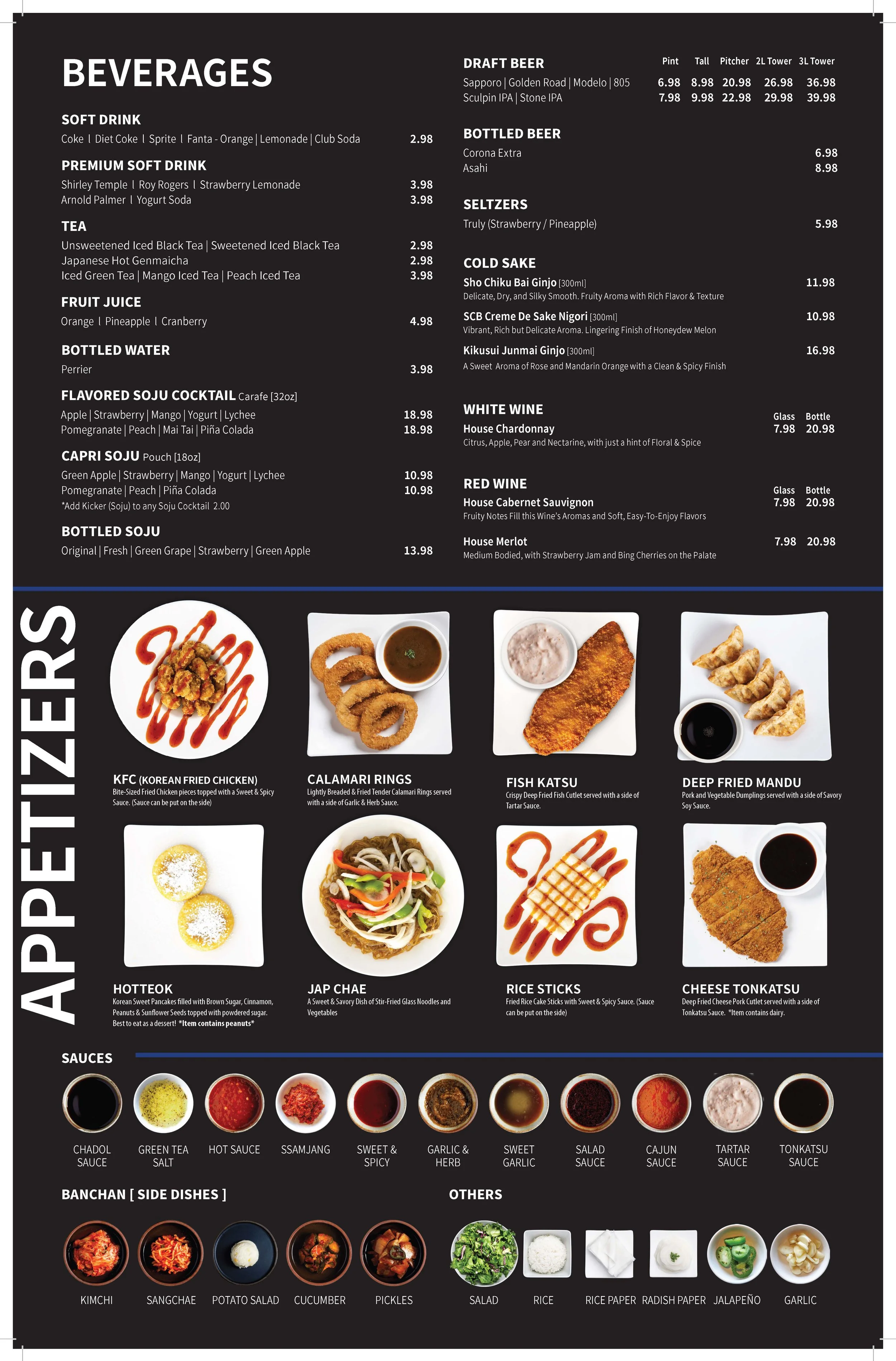 CoronaMenu — Gen Korean BBQ