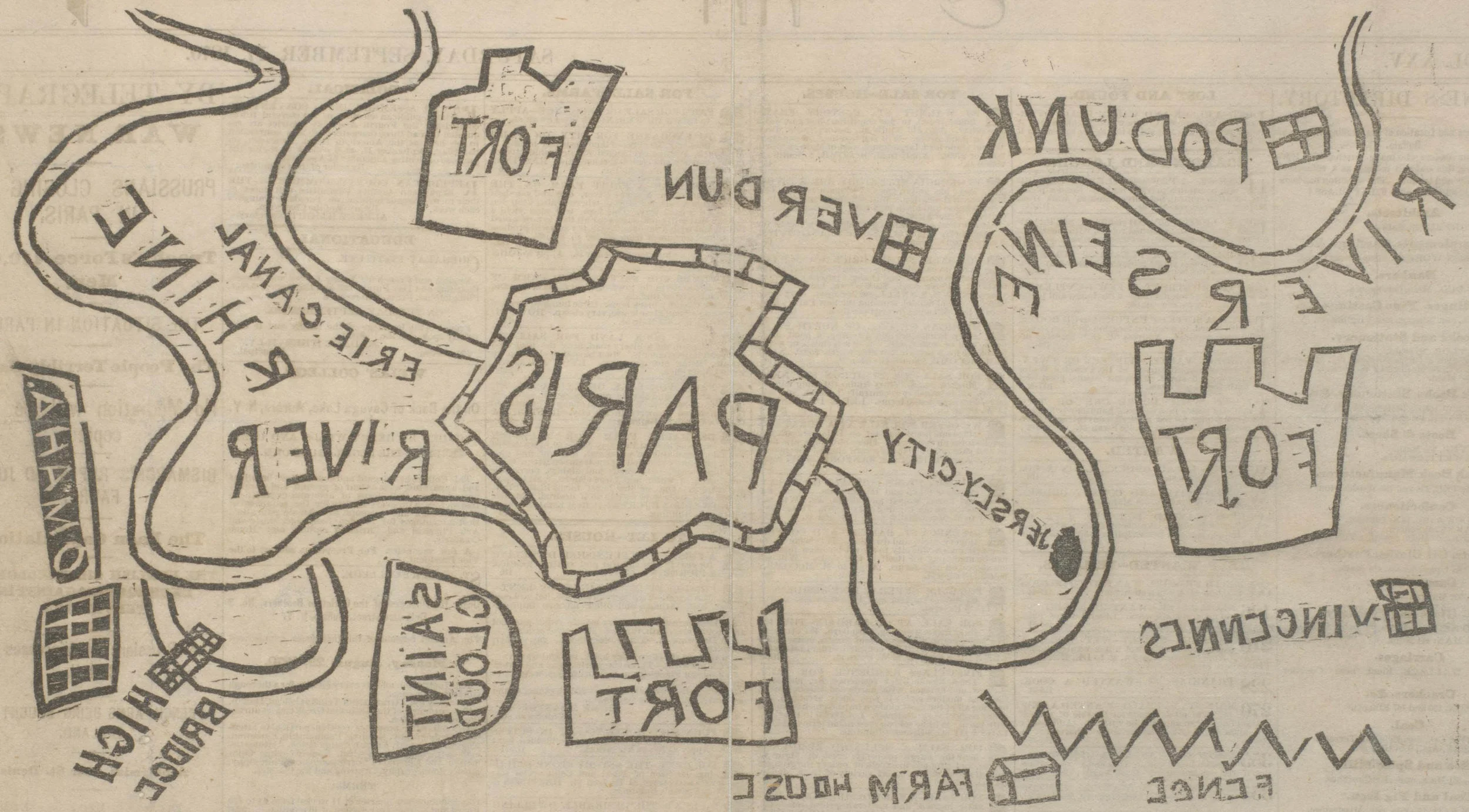 A Self-Explanatory Map? Come for the Satire, Stay for the Fun