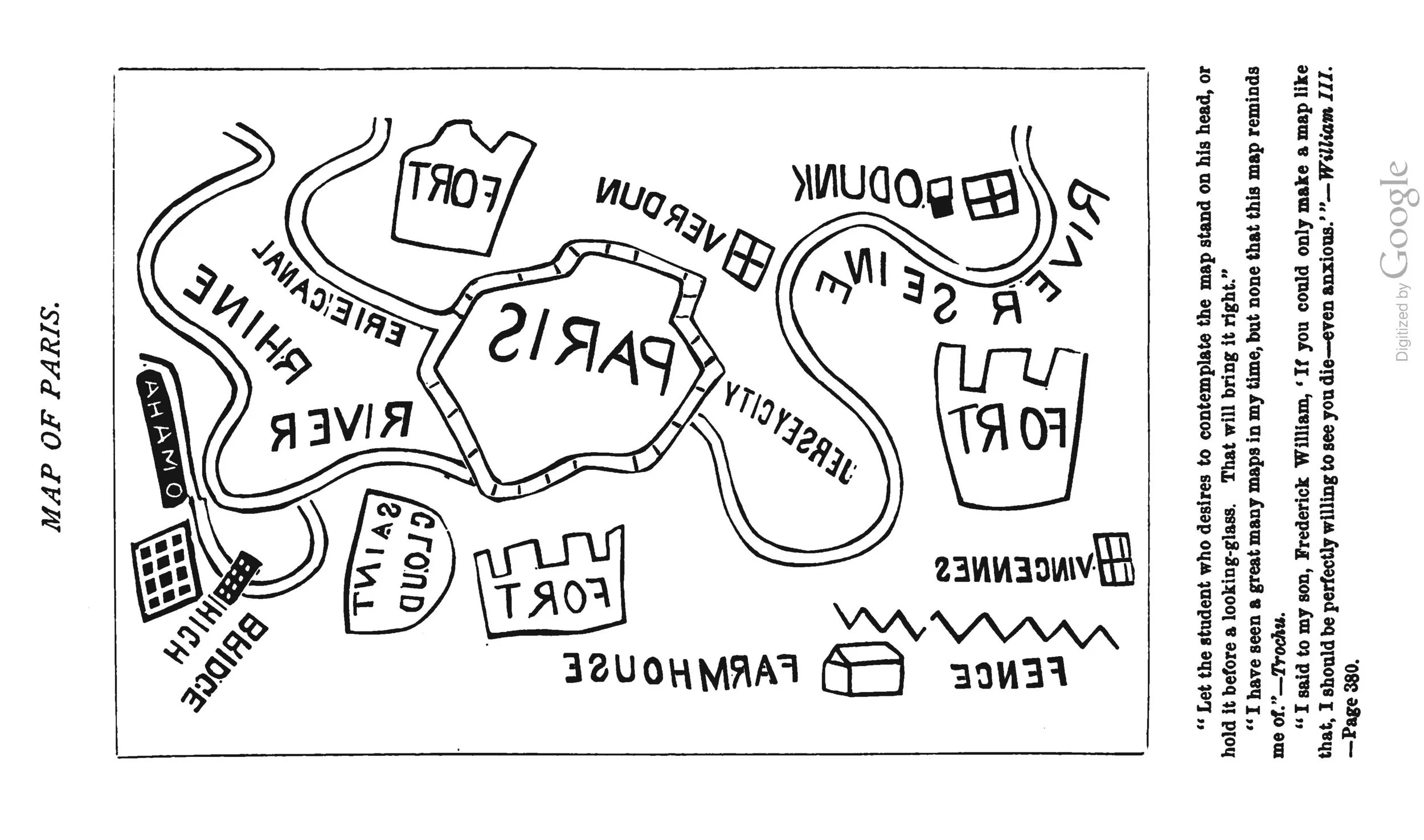 Fig. 7. Variant 2.7. Another copy of variant 2.5 in Twain (1880, opp. 379), rotated for easier viewing (top at left); reproduced from Google Books.