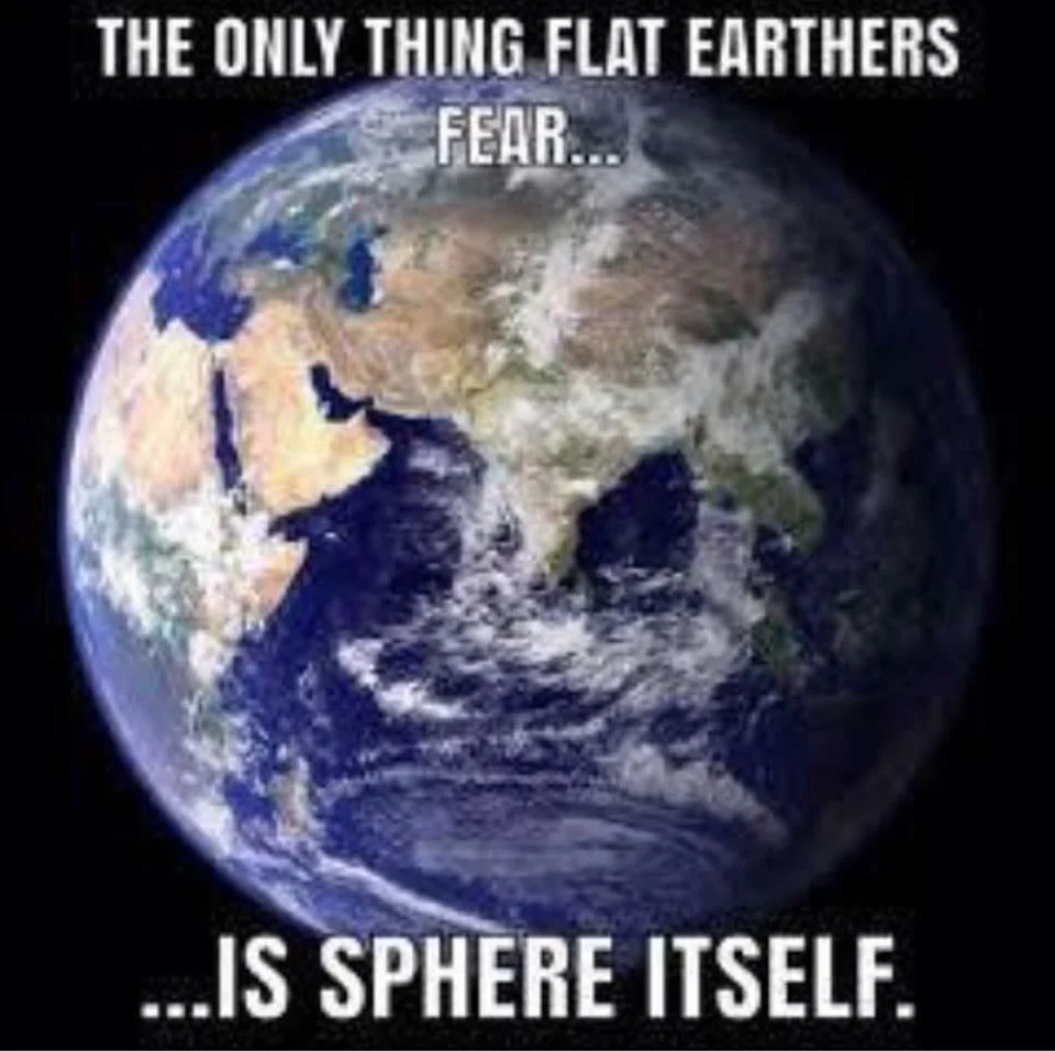 A Flat Earth?