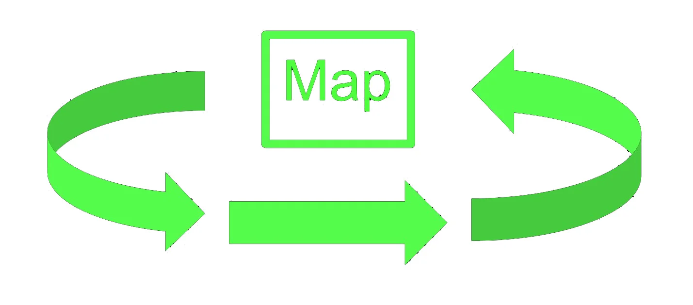 A processual approach does not differentiate between separate arenas of map production and consumption