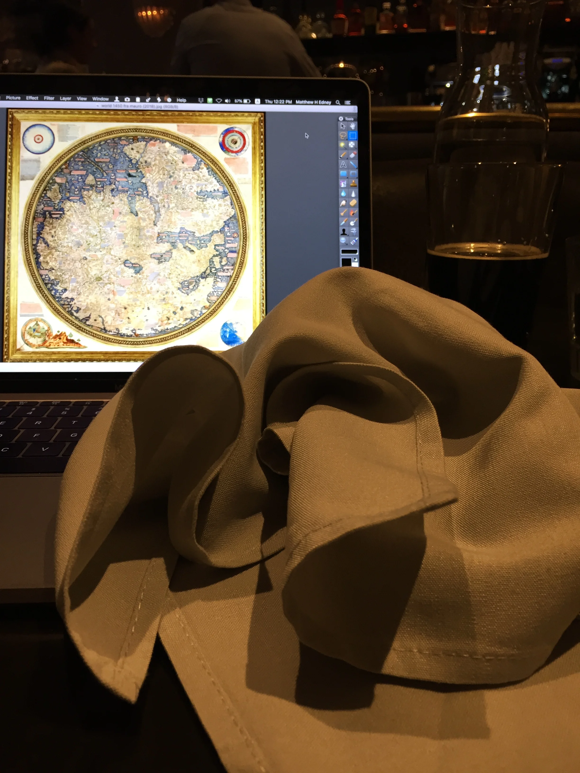 A partial, essentialist, and incorrect etymology for “map”