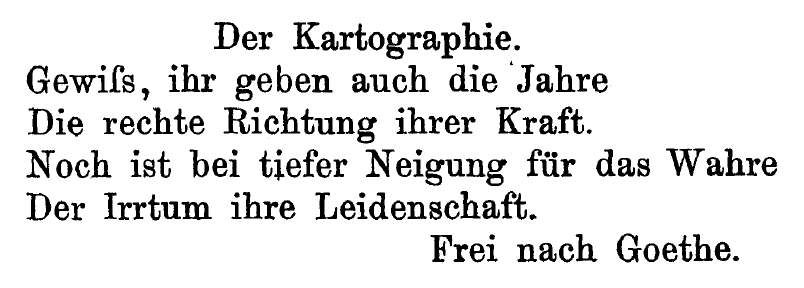 The History of Cartography in a Brief Poem