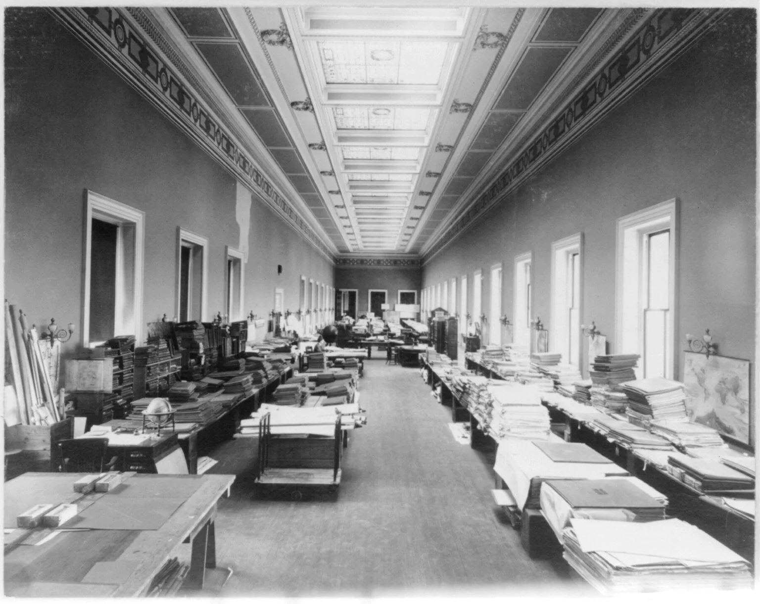 Origins of Map Libraries in the mid-Nineteenth Century