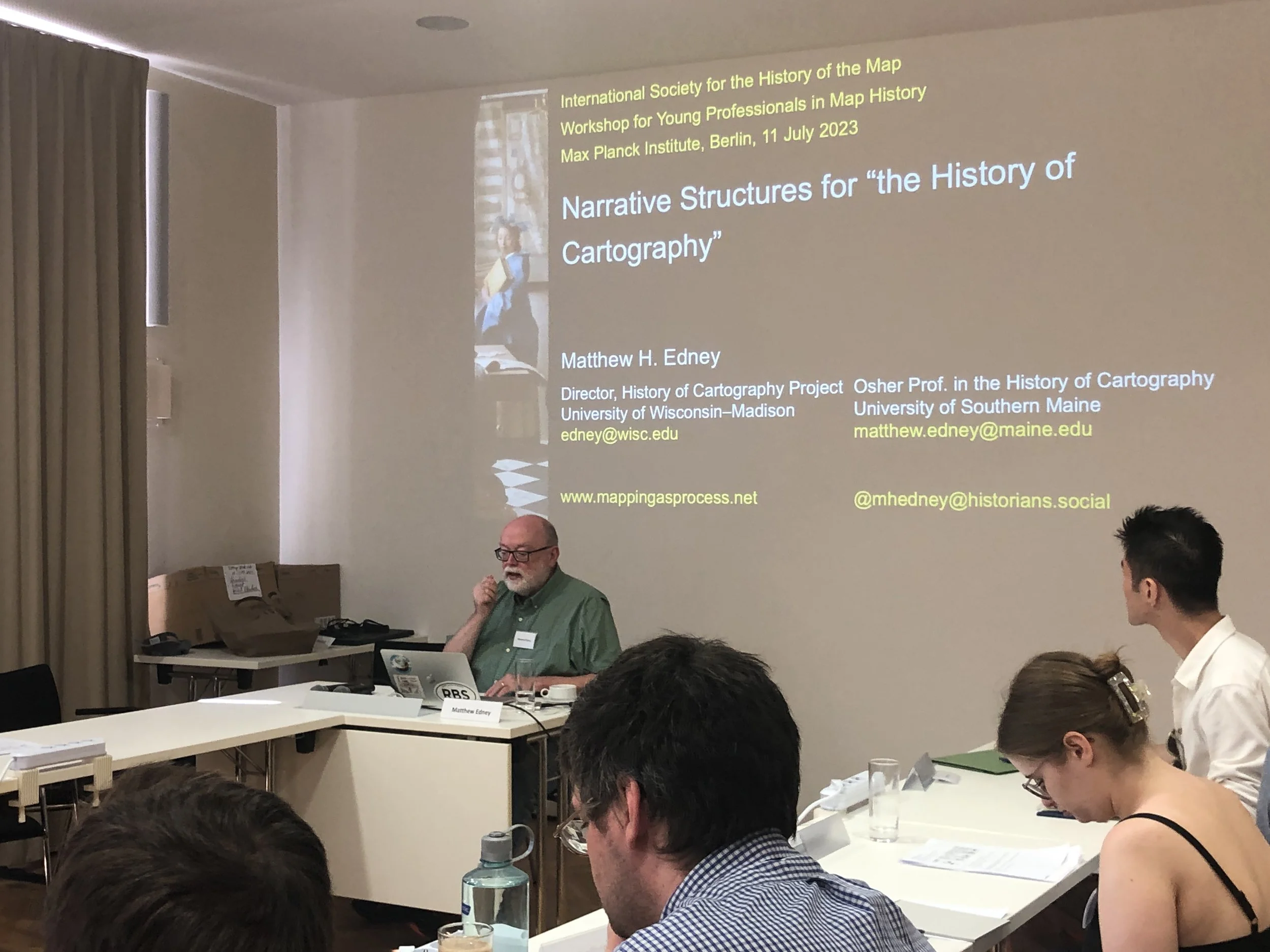 Who were the map historians?