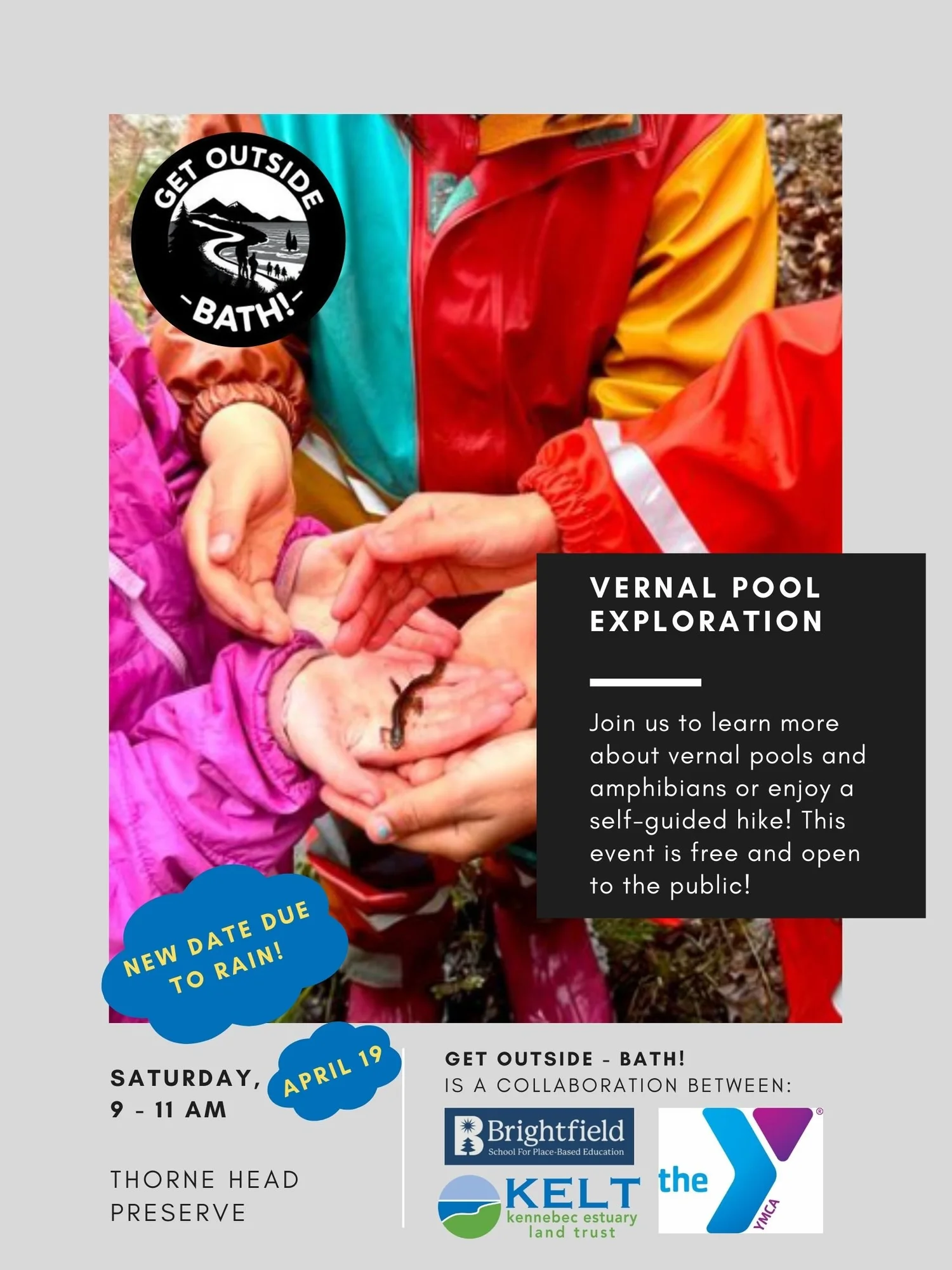 Vernal Pool Walk with Get Outside Bath! — Kennebec Estuary Land Trust