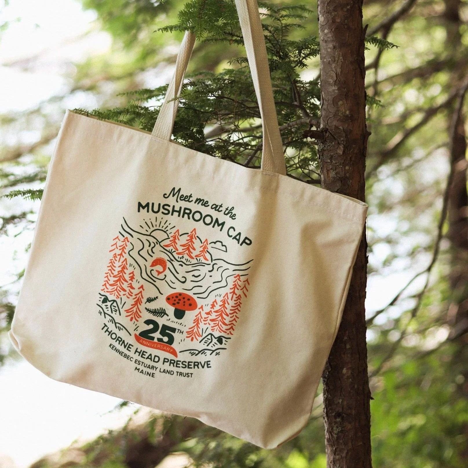 Meet me at the Mushroom Cap - Tote Bag