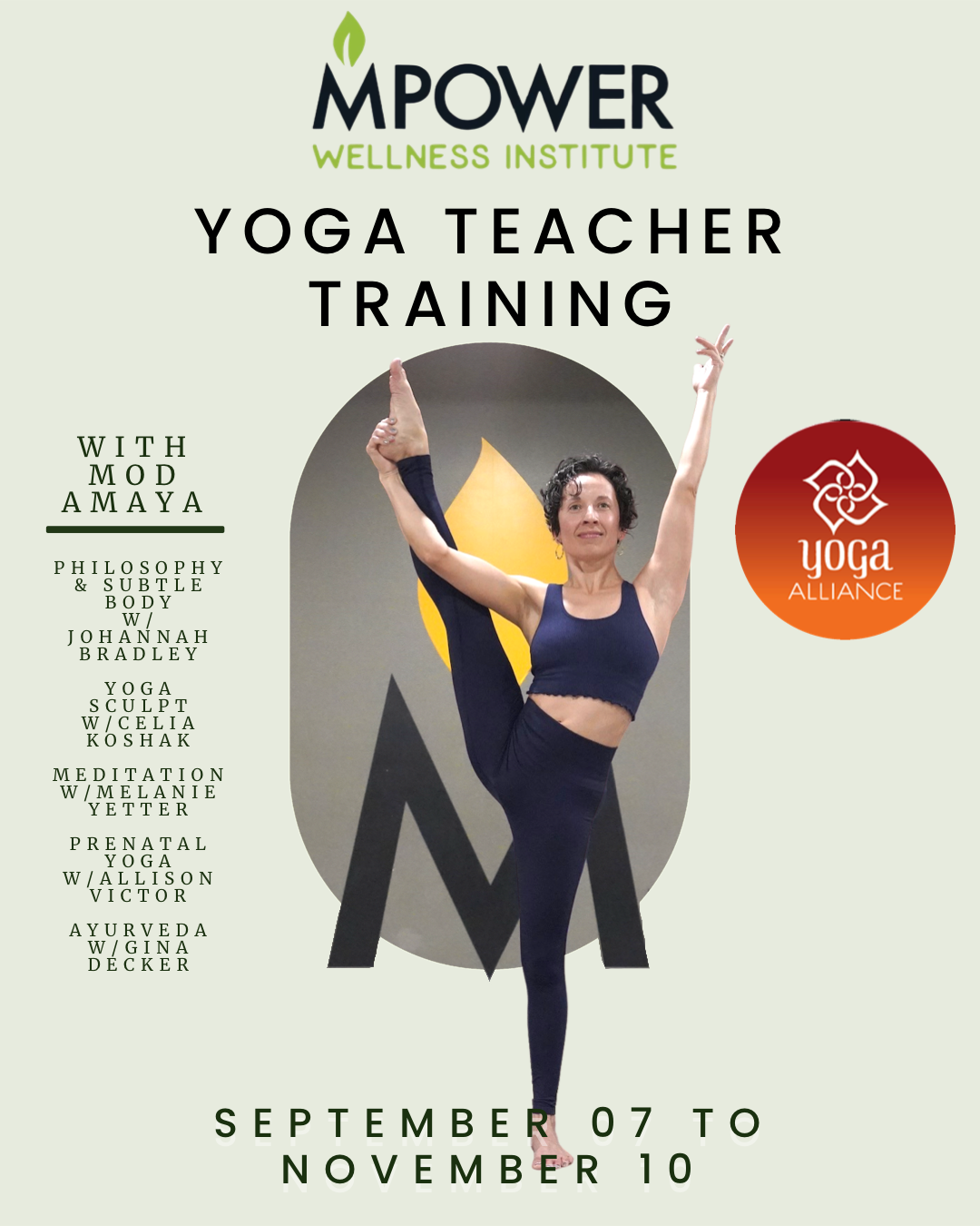 yoga teacher training