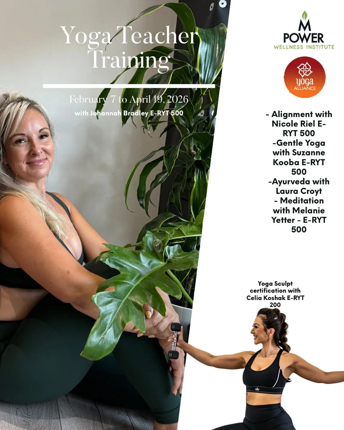 Our Fall 200-hour Yoga Teacher Training was nothing short of transformative, and now it&rsquo;s time for a new journey&hellip; 🌿✨

Spring session is officially open! From February 7 &ndash; April 19, dive deep into gentle yoga, Yoga Sculpt, alignmen