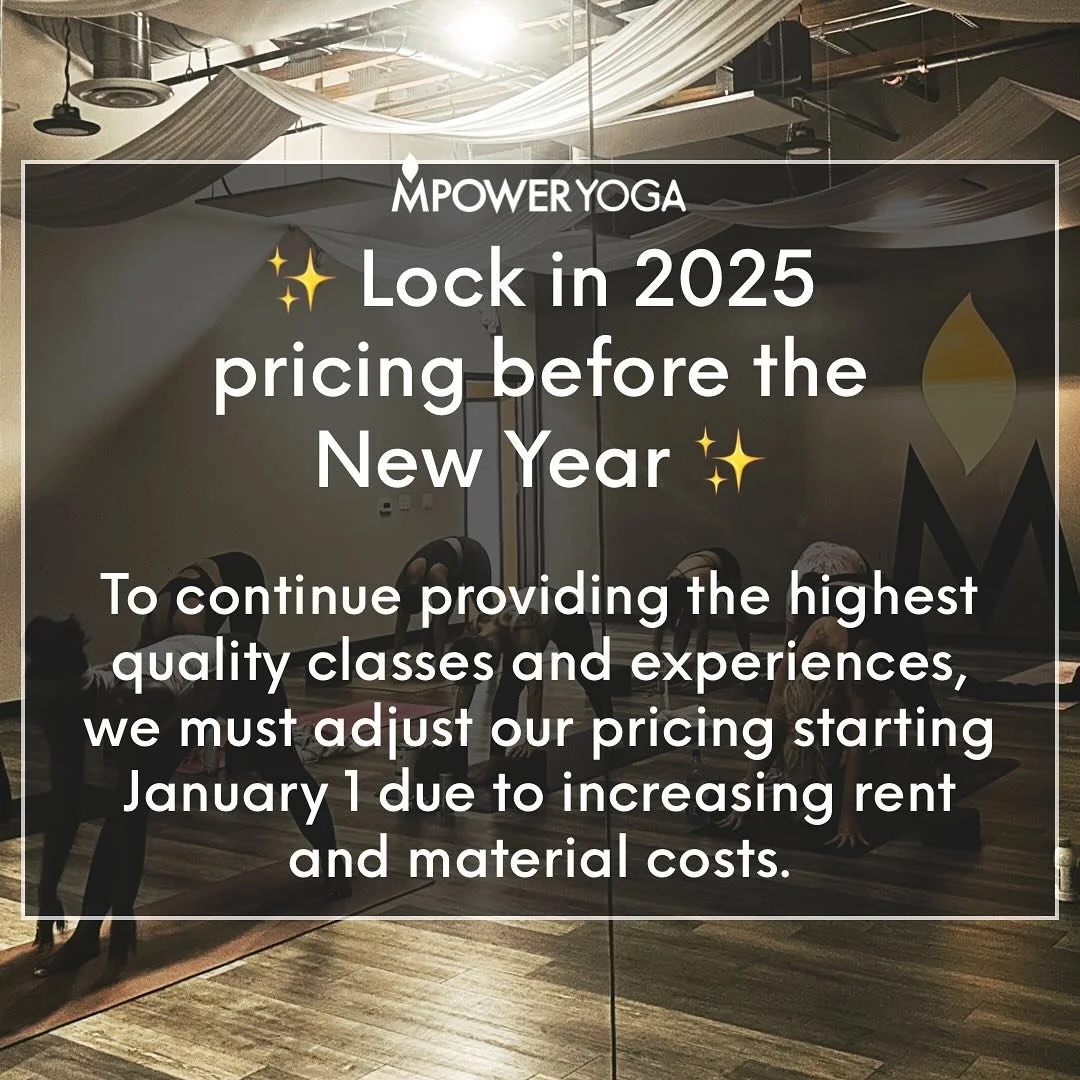 ✨ Lock in today&rsquo;s pricing before the New Year ✨

As we close out December, now is the perfect time to invest in your practice and secure current rates. Beginning January 1, pricing will increase as we adapt to rising rent and material costs&mda