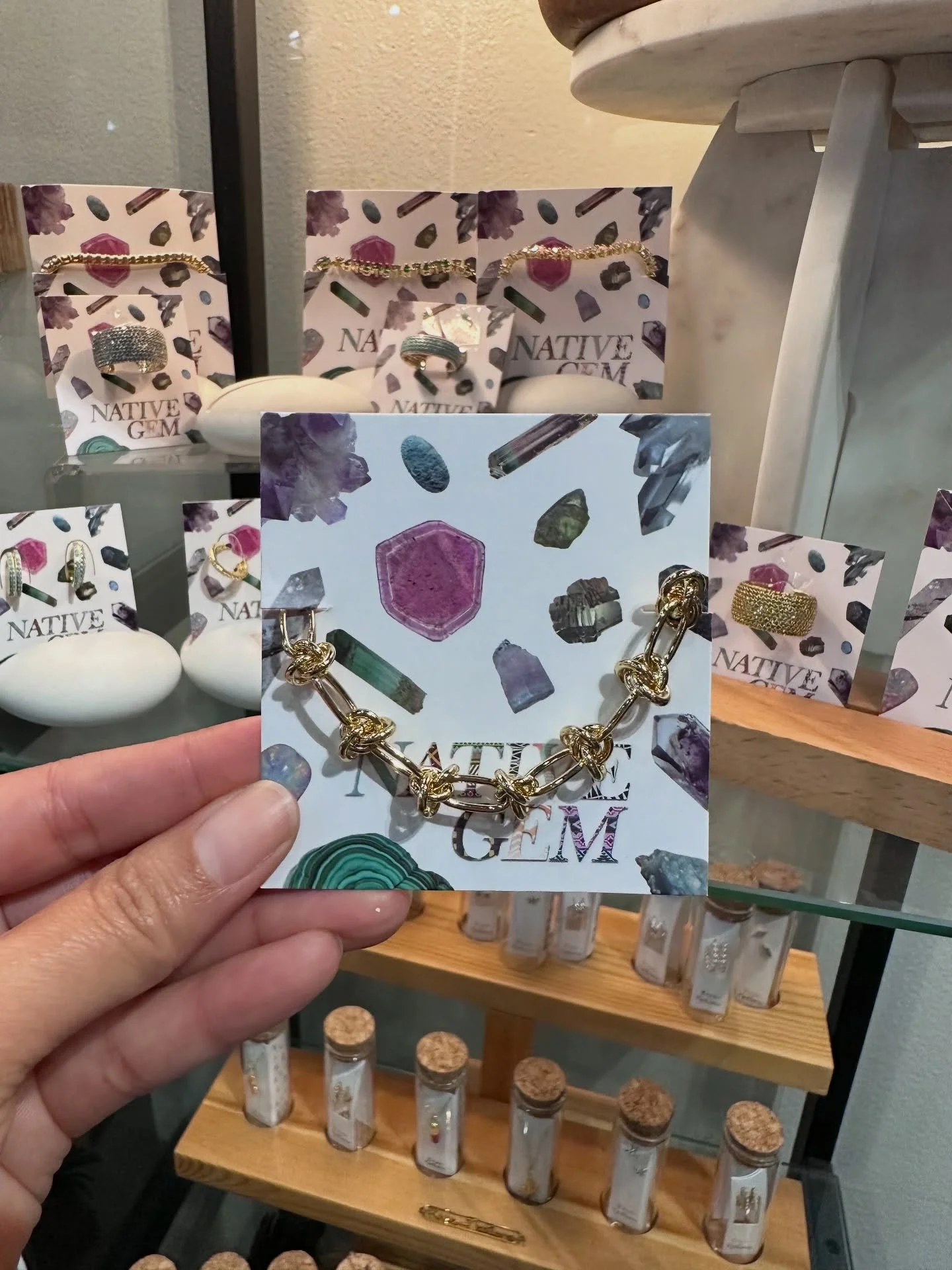 Cue the sparkle ✨ Fresh @native_gem restock is here. Treat yourself to something shiny for the new year.