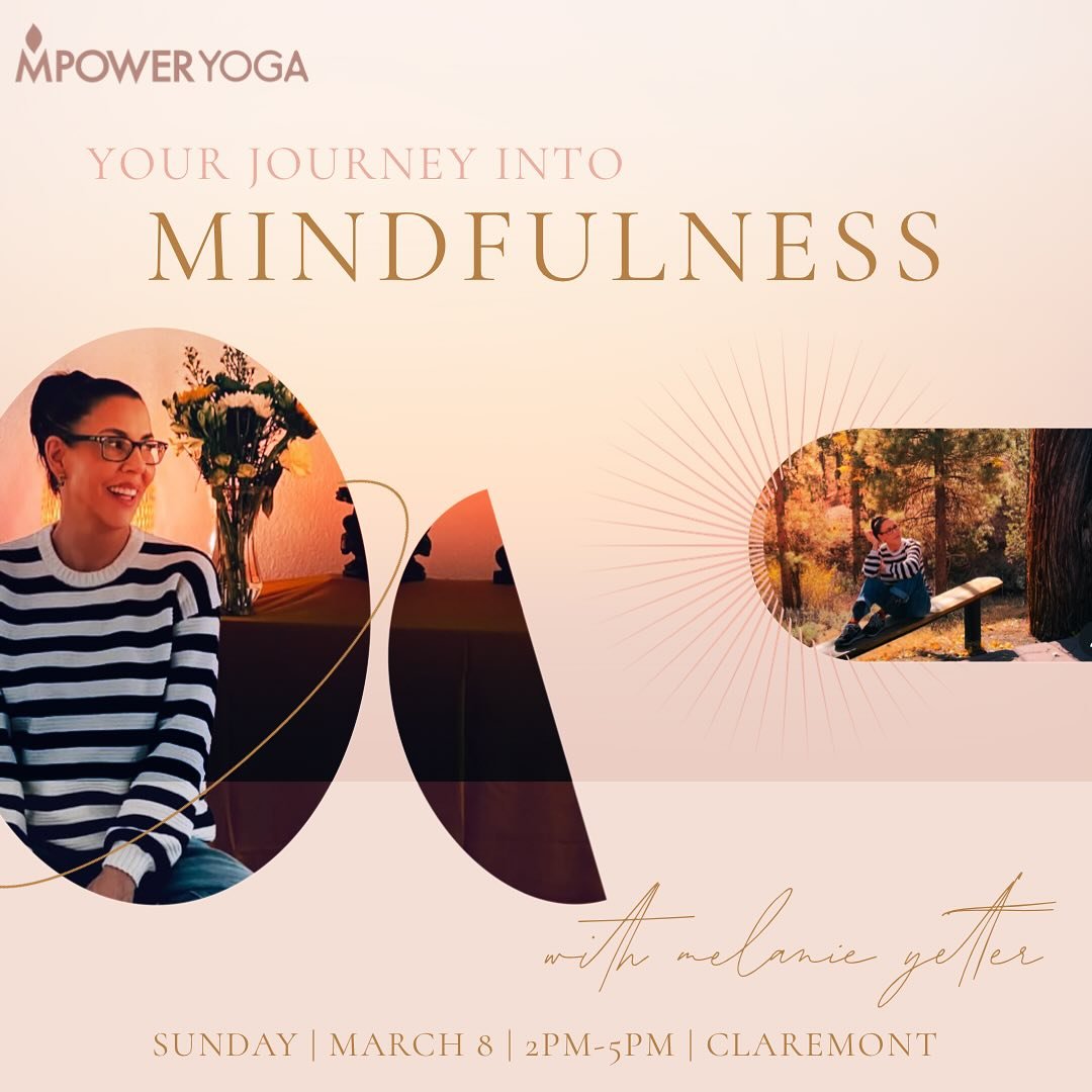 Join us Sunday, March 8 from 2&ndash;5 PM for a 3-hour Meditation &amp; Mindfulness Workshop with Melanie Yetter ✨

For $65, you&rsquo;ll be guided through:
&bull; How to begin a simple, sustainable mindfulness practice
&bull; Easy meditation techniq