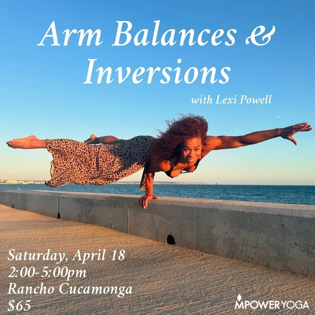 Ready to turn your world upside down? 🙃✨

Join the incredible Lexi Powell for our Arm Balances &amp; Inversions Workshop and discover what&rsquo;s possible when you build the right foundation for getting upside down.

This all-levels workshop will b