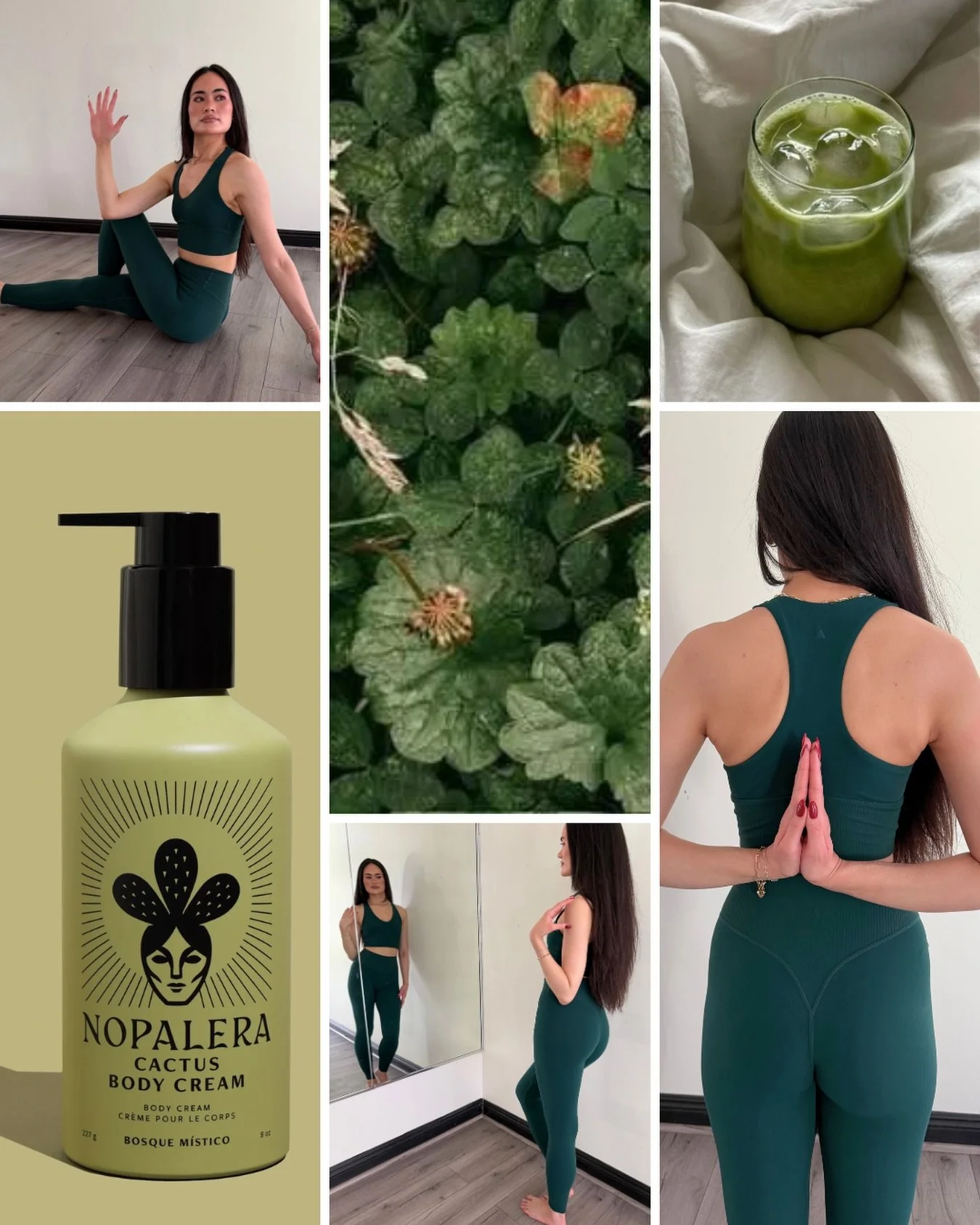 Celebrate St. Patrick&rsquo;s Day with MPower! 🌿 Flow into luck with our @shopvitality Yoga Sets in fresh green and nourish yourself after class with Cactus Body Cream from @nopalera.co