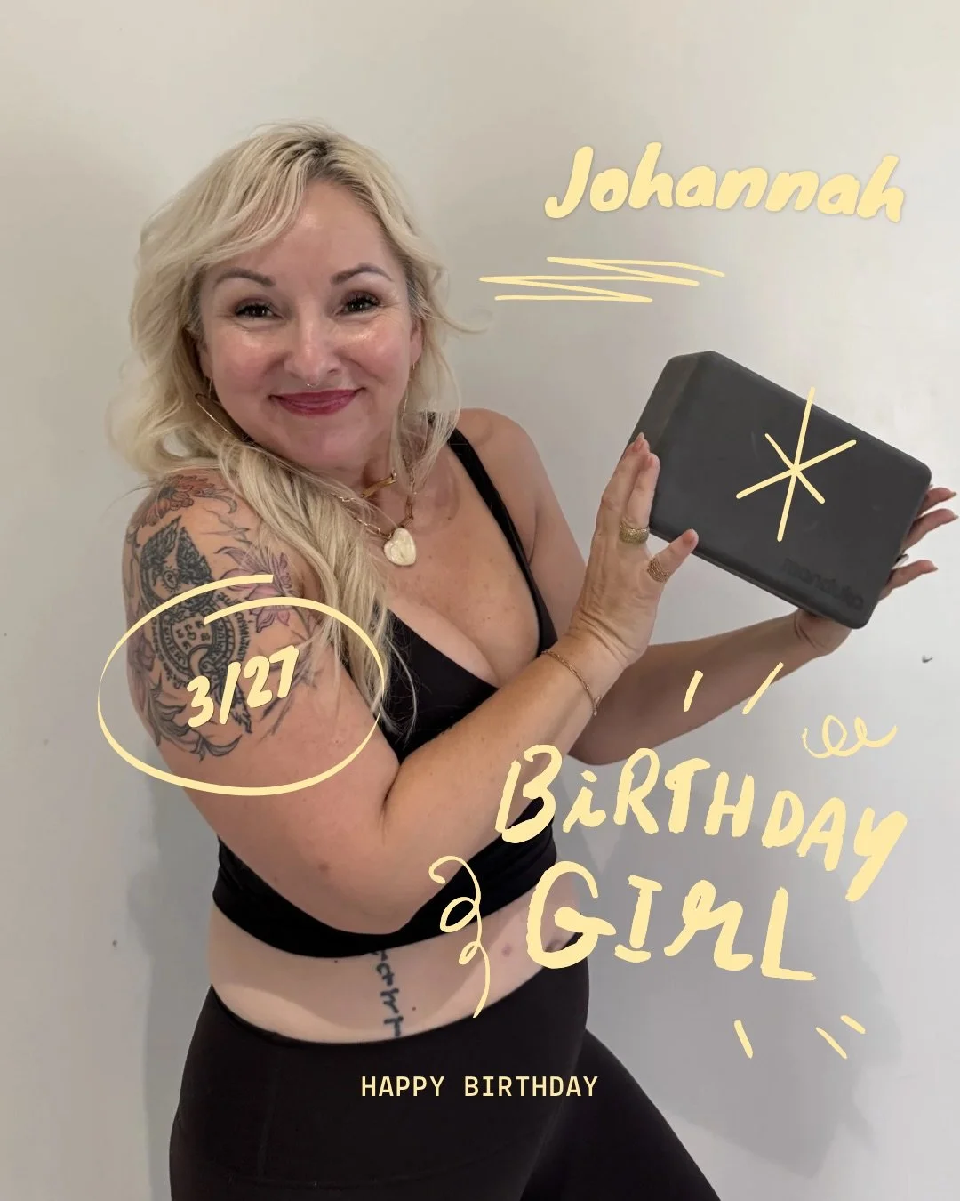 Happy Birthday to the heart and soul of MPower ✨

Johannah, you&rsquo;ve created so much more than a yoga studio, you&rsquo;ve built a home. A space where so many of us have felt safe to show up exactly as we are. Through the highs, the lows, and eve