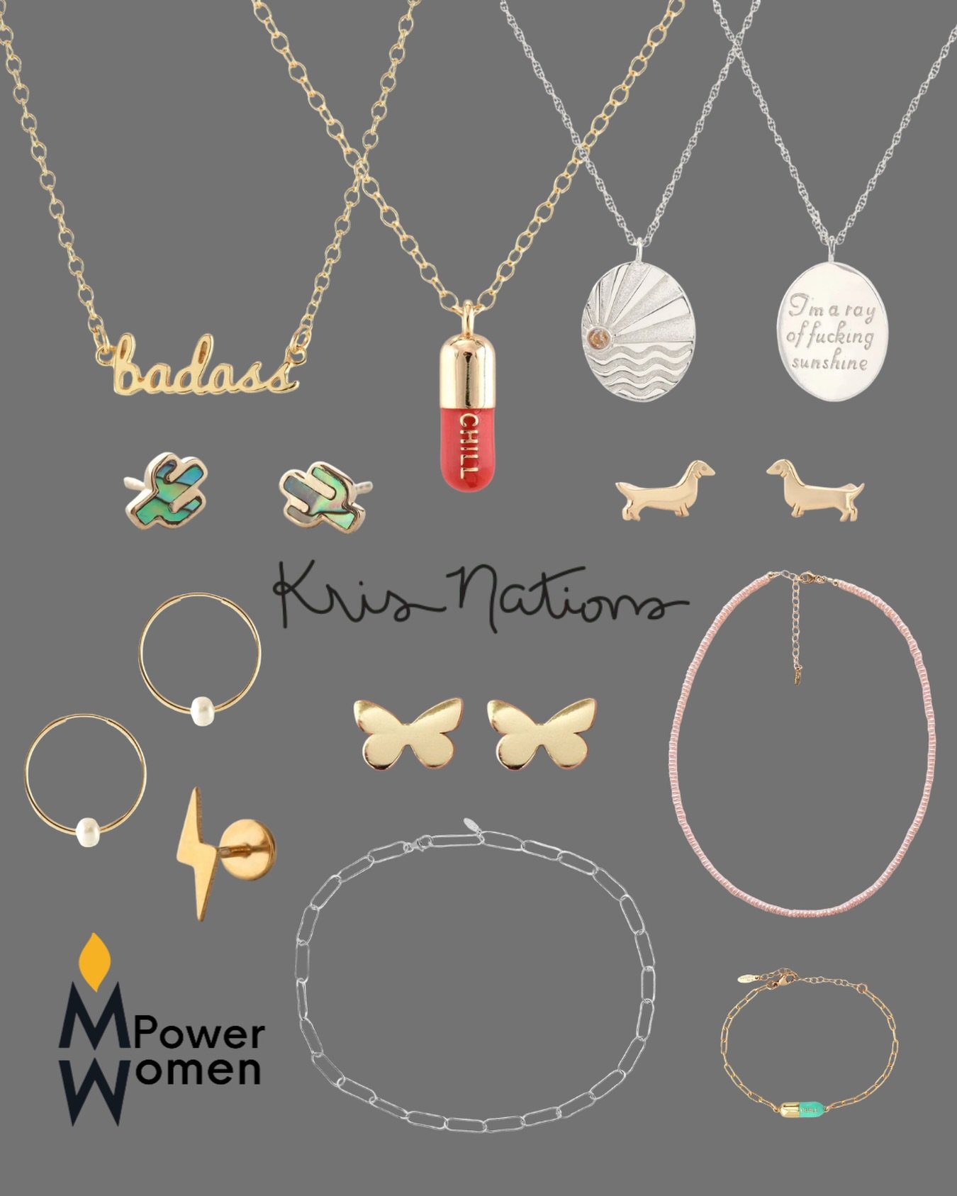 ✨ Meet Kris Nations @krisnations &mdash; a proudly women-owned brand born from the coastal spirit of Half Moon Bay, California. ✨

Discover beautiful earrings, necklaces, bracelets, and rings designed to elevate your look and celebrate the unique sty
