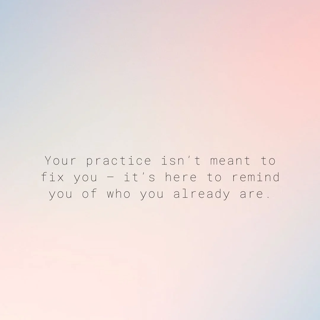 Movement is just the beginning 

Each week, our teachers bring more than a sequence to the mat&mdash;they bring intention, reflection, and something to carry with you long after class ends. These are a few of the intentions guiding our yoga + mat Pil