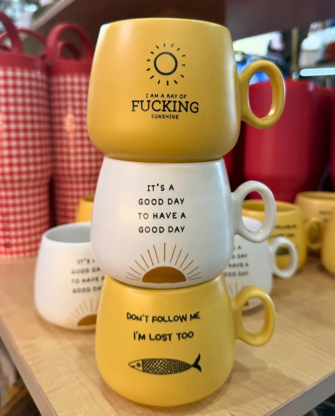 Sunday afternoon feels just right for a little self-care. ☕✨

We&rsquo;re so excited to welcome @shopproperlyimproper to the shop! We just got in these fresh mugs, notepads, and trinket trays that say it exactly as it is. No fluff, just truth.

The b