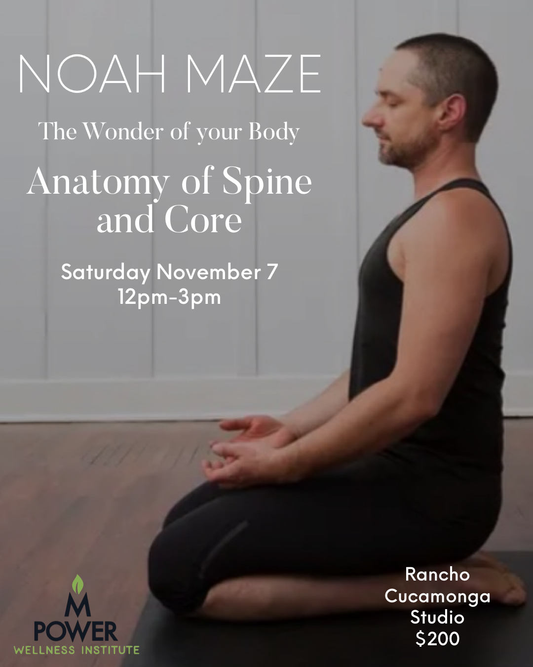 Noah Maze Asanatomy Spine and Core