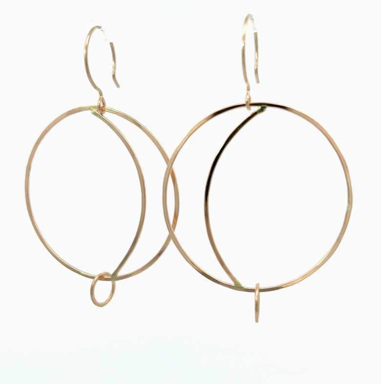 Kate Jack - Little Crescent Earring - Gold