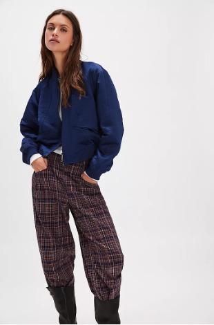 Free People - Ellie Satin Bomber - Cosmic