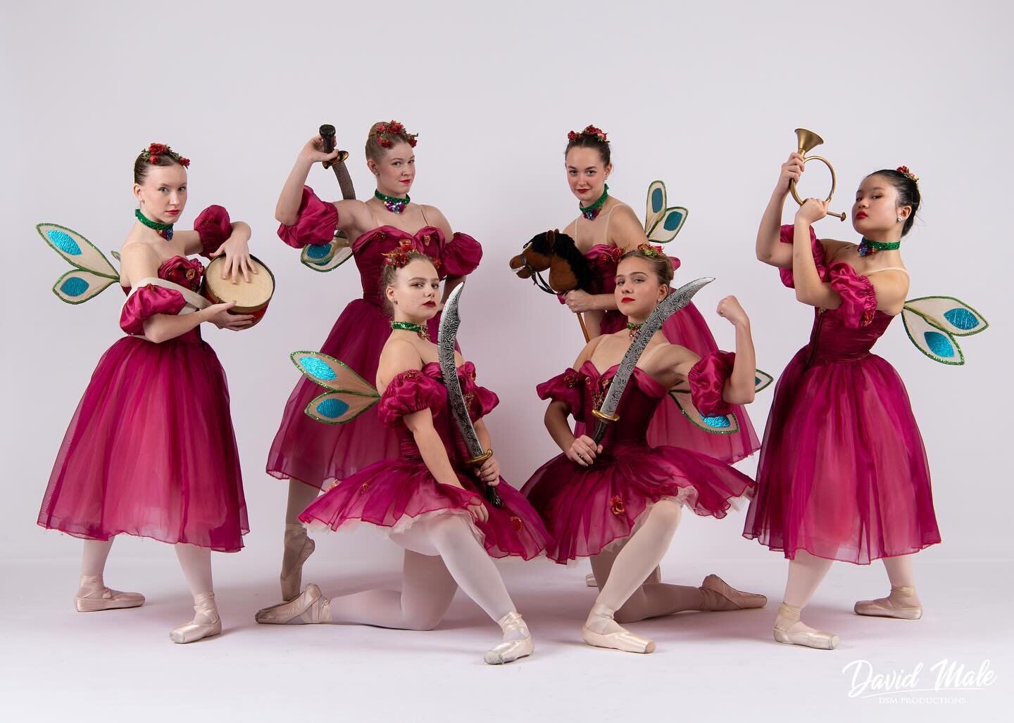 These Sugar Plums are ready to bring it!  #nutcrackerballet #ballet #balletphotography #dance photographer