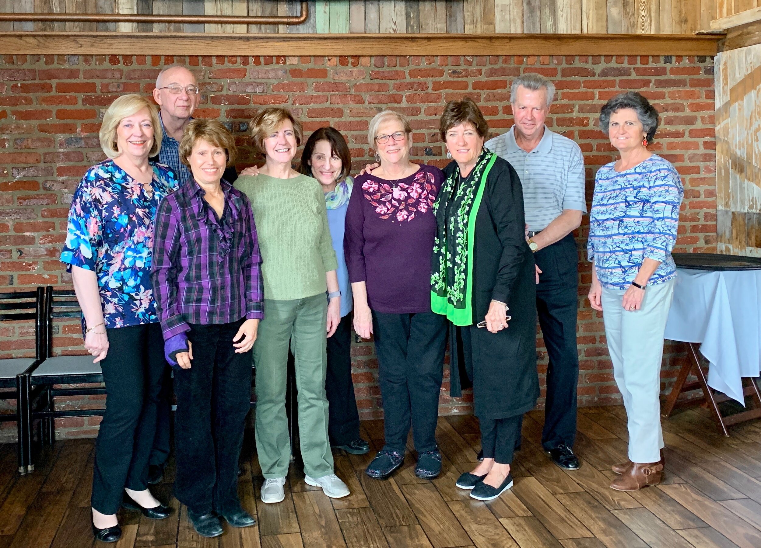 Our March Luncheon - What we lacked in size,  we made up for in chatter.