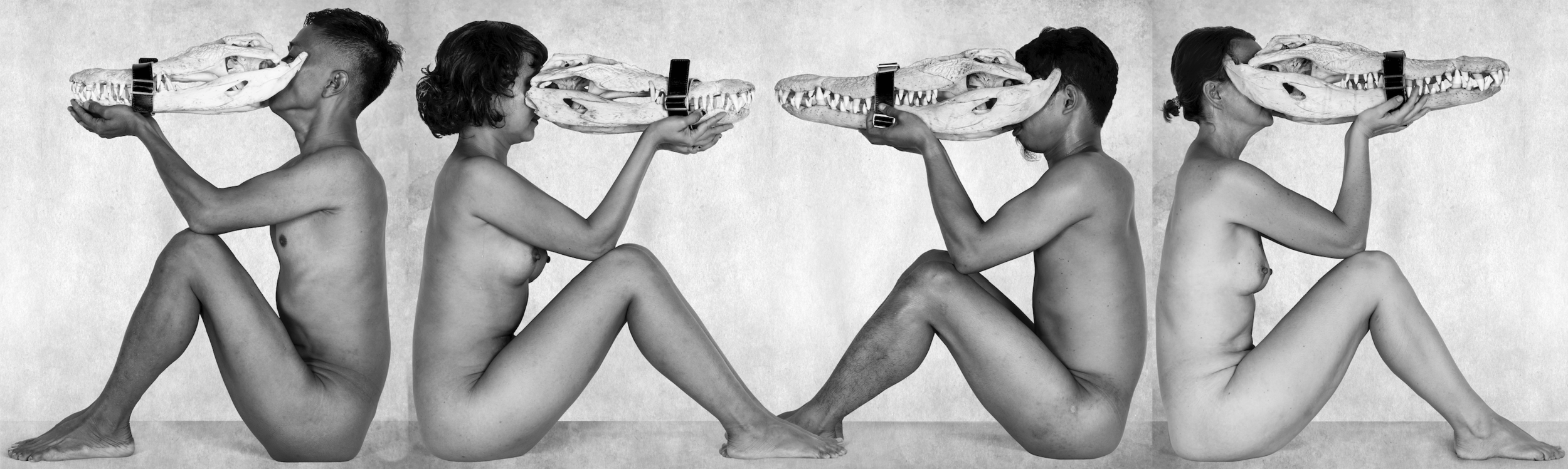 Mella JaarsmaFeeding The Nation 1, 2020 Photograph printed on hahnemuhle paper 35.43 x 98.43 inches(INQUIRE)