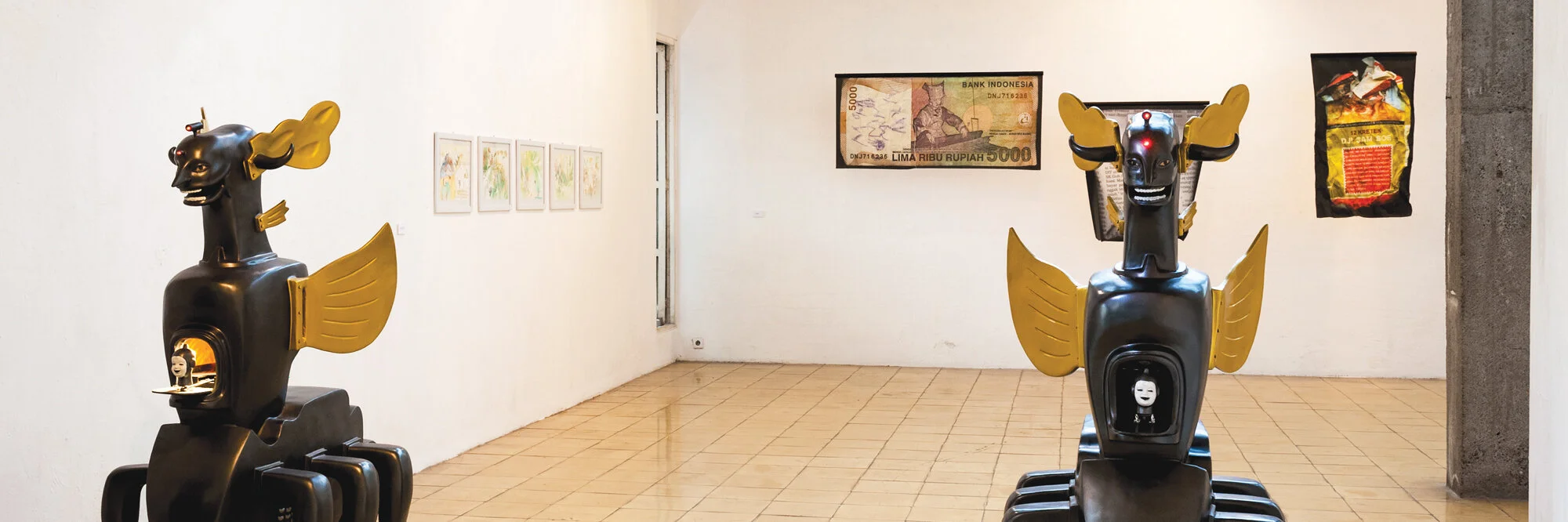 FIRST SITE IN JOGJA AT CEMENTI ART CENTER | Marco Rios, Christine Nguyen, Lee Wan, Angki Purbandono, Heri Dono, Indieguerillas | June 4 - July 15, 2016 | press release | Choi Tae Man Essay