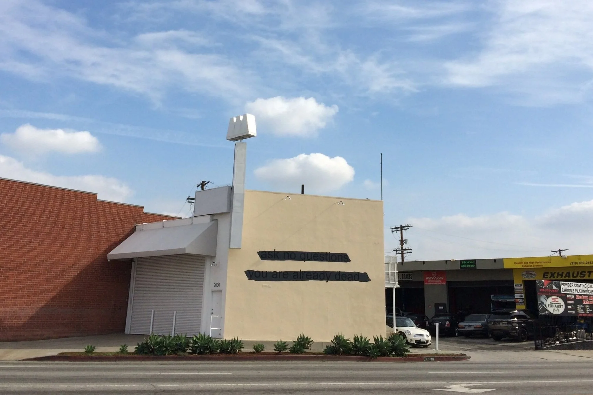 OUTDOOR WALL WORK | Juan Capistran | November 15, 2014 - February 14, 2015 | press release