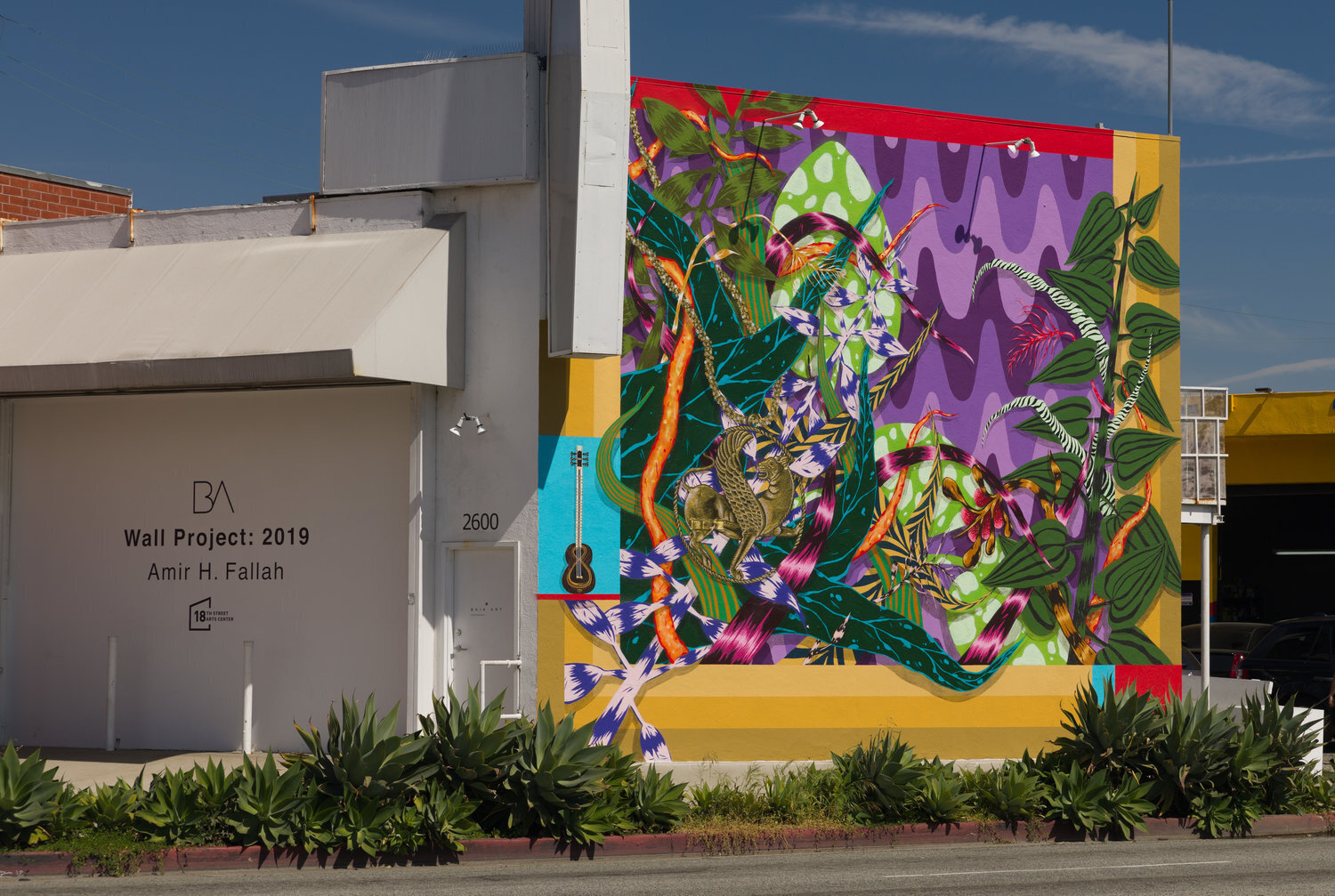 Mural of, Songs For My Father, Boquets For My Mother, Amir H. Fallah, Baik Art, 2019, 4.jpg